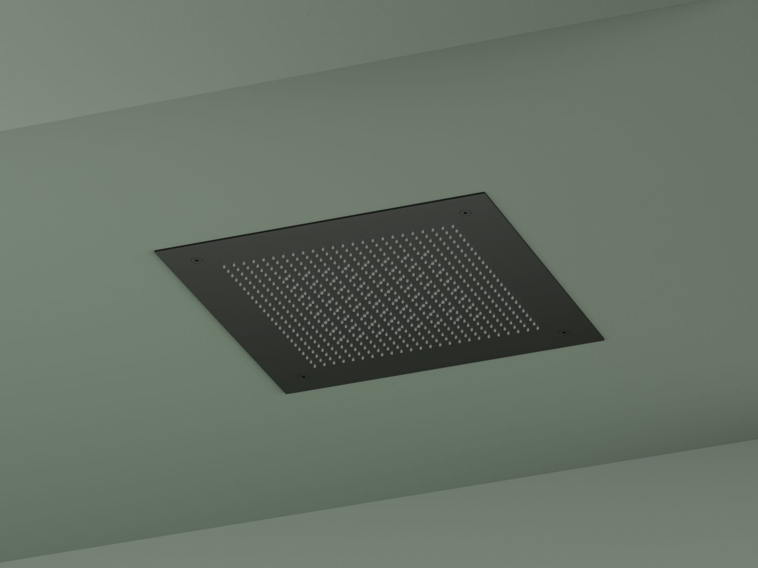 Латунная потолочная встраиваемая душевая головка Hotbath Ace ARCH-00121350