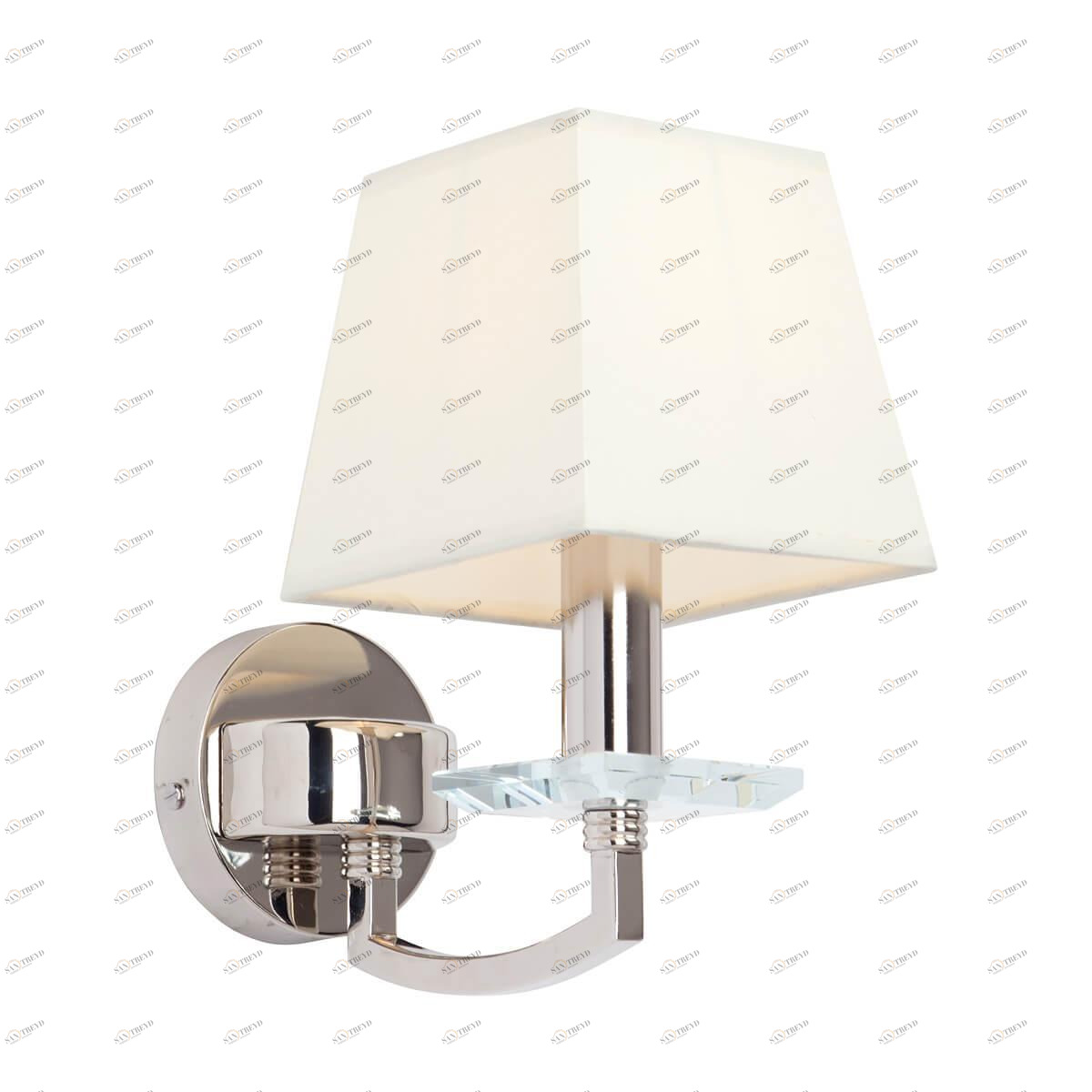 Бра металлическое белое Vitaluce V3913/1A VITALUCE  00-3930518 Белый;серебро 