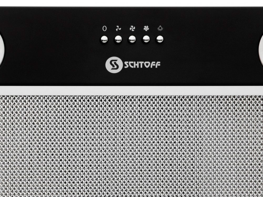 9145454 Вытяжка полновстраиваемая SCHTOFF QUATTROPORTE 60 черный STDN-0056458 - Вид №3