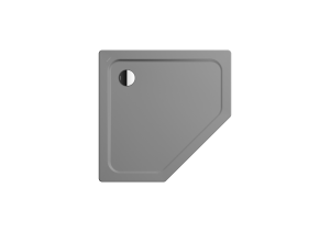 Душевой поддон KALDEWEI Сталь эмалированная 671-1 454 холодный серый 40