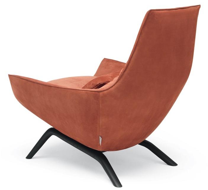 MisuraEmme Мягкое бархатное кресло с подлокотниками Atelier sun-id-1502205 - Вид №8