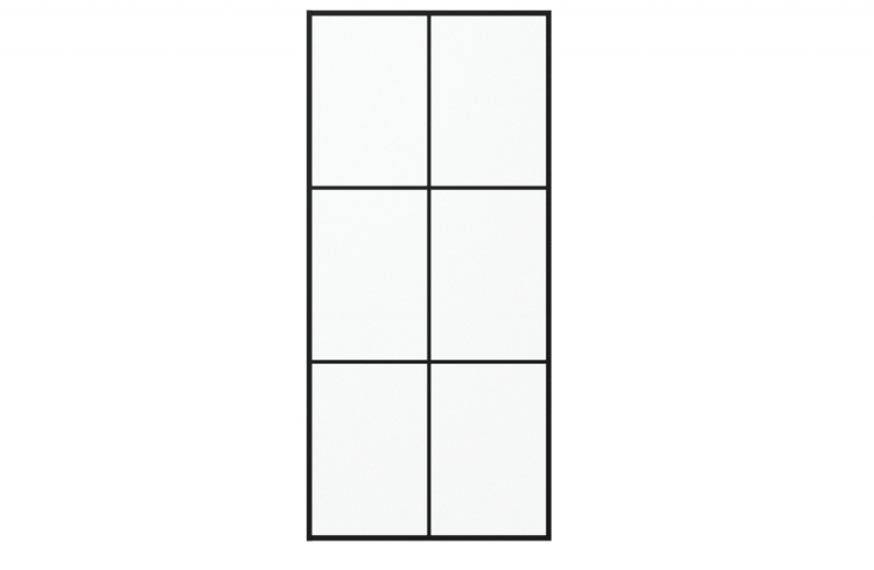 Душевая перегородка 900*1950 BLACKLINE BG090.5413B bravat  - Вид №3