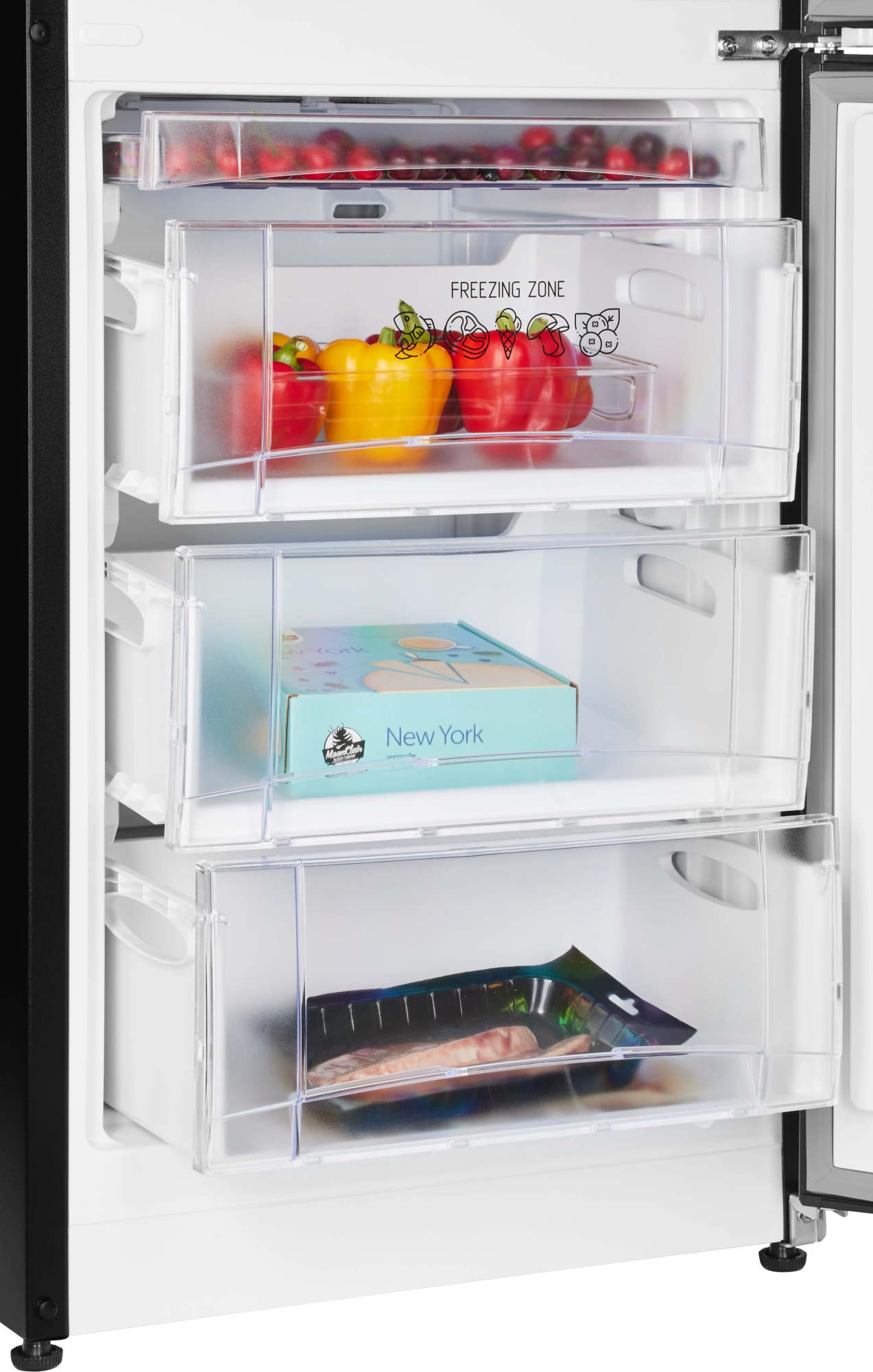 9291901 Холодильник с морозильником   NORD NRB 161NF B черный STDN-0036536 - Вид №7