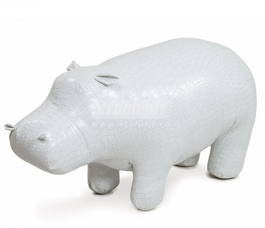 Пуфик детский белый "Бегемот", 97 см LESET  00-3833172 Белый Santreyd  - Вид №3