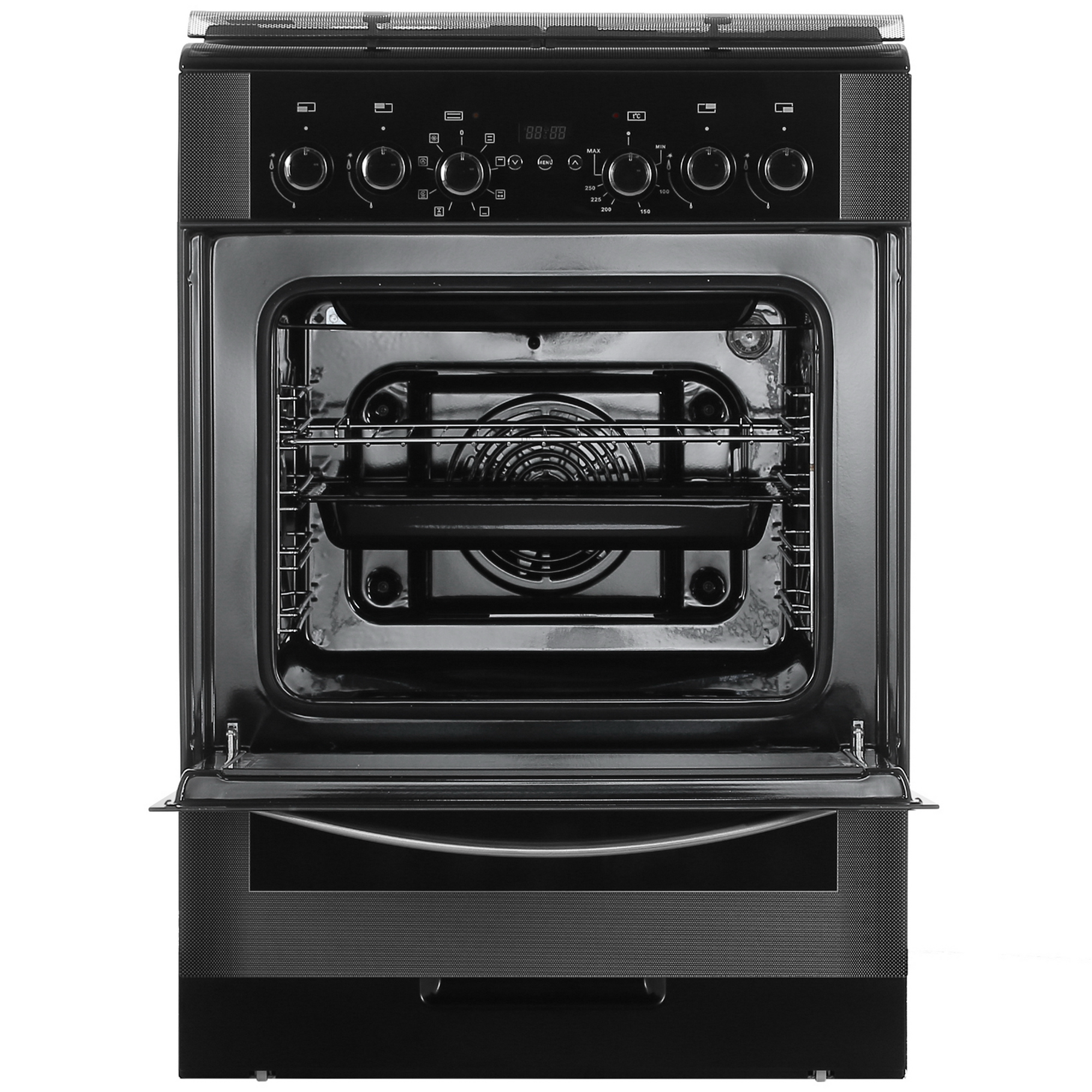 9905002 Комбинированная плита Gefest ПГЭ 6302-04 0046 черный STDN-0068740 - Вид №6