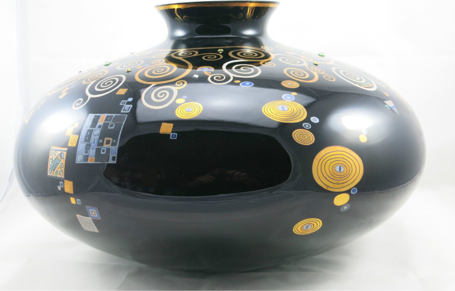 99626 Goebel Ваза 25см "Дерево жизни" Климт н/з Стекло 