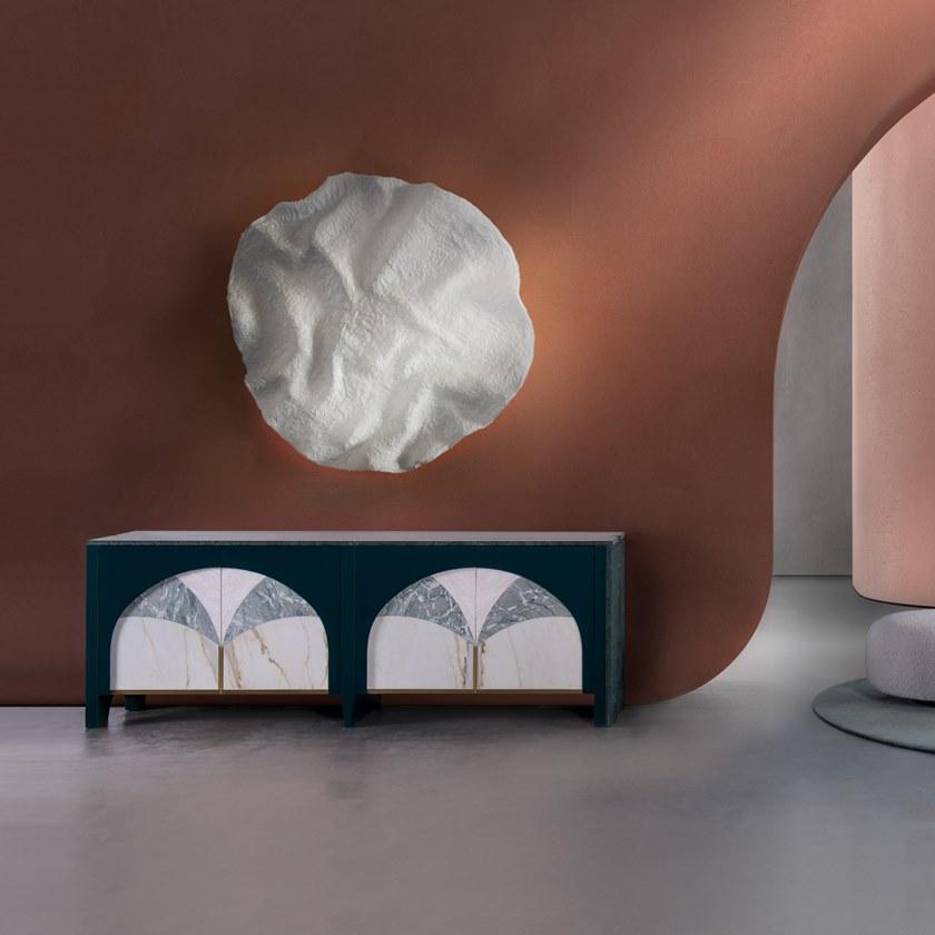 Greenapple Буфет из мрамора с распашными дверцами Perfect raw G702194  - Вид №5