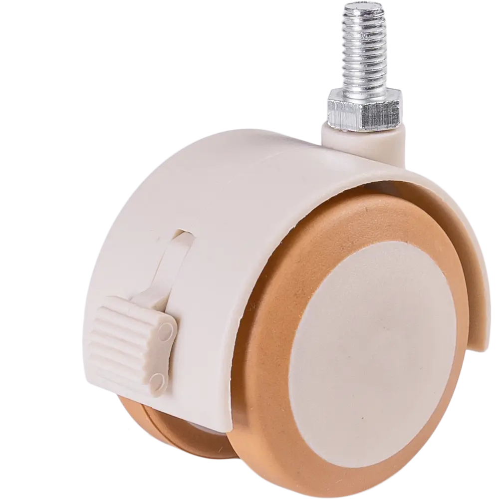 LARVIJ LWT-50BE — поворотное мебельное колесо 50 мм с тормозом 82584868 STLM-0030639