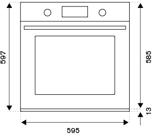 Bertazzoni Встраиваемая электрическая духовка с сенсорным экраном Professional sun-id-1457908 - Вид №2