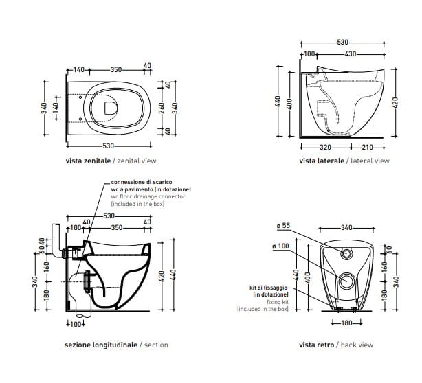 Сиденье для унитаза Ceramica Flaminia ARCH-00086079 - Вид №1