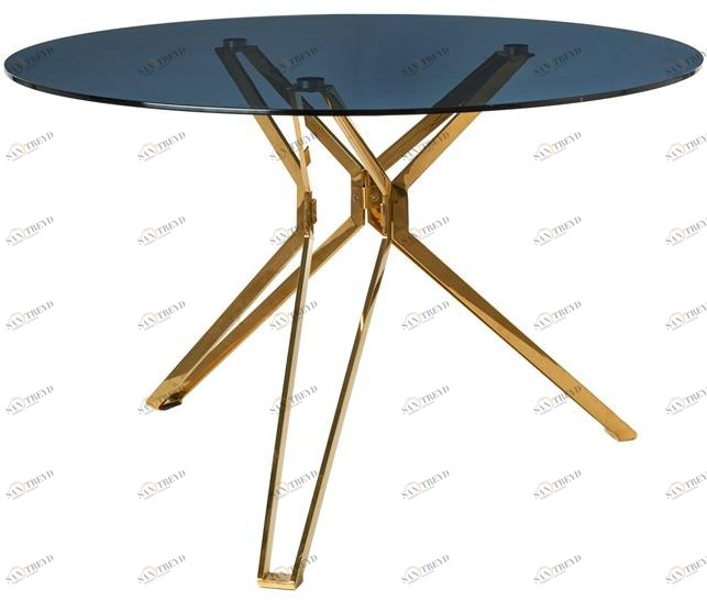 Pols Potten Круглый стол для гостиной из стали и стекла sun-id-1481185