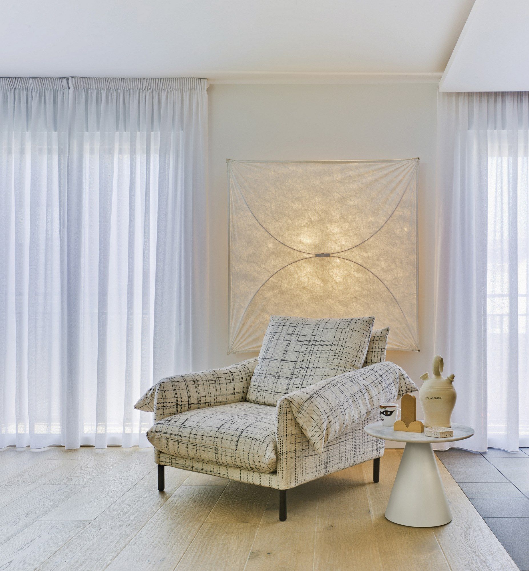 Круглый мраморный журнальный столик SANCAL ARCH-00028217 - Вид №1