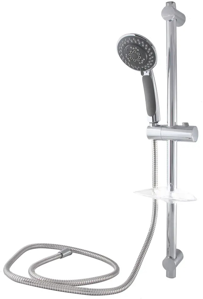 Душевой комплект SENSEA Docce с 4 режимами и хромированным покрытием 15613766