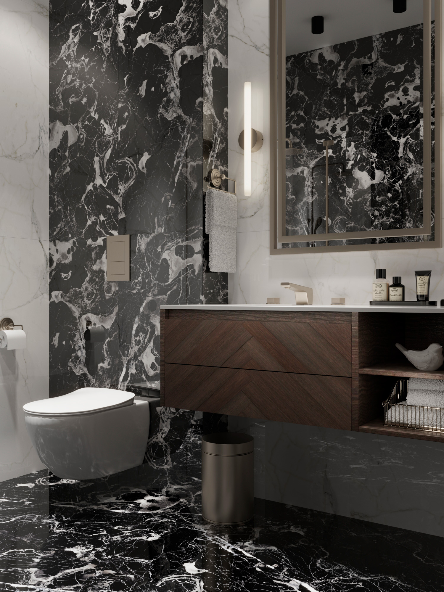 ELEGANT NERO ARCADIA CERAMICA HG2001-A