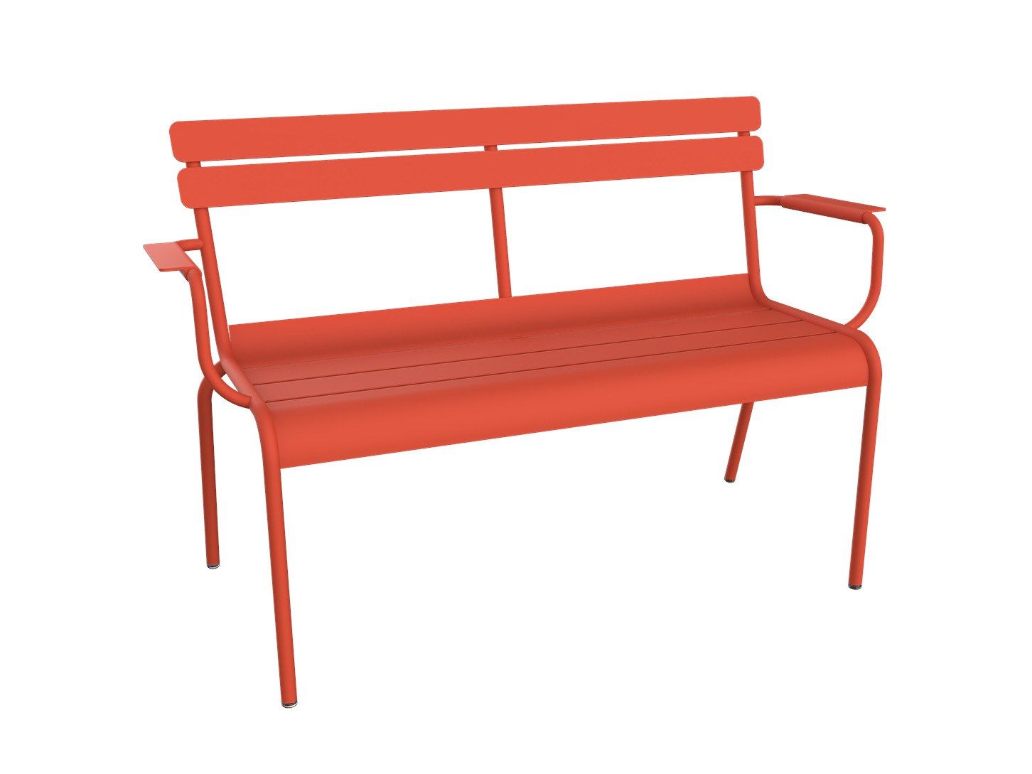 Алюминиевая садовая скамейка со спинкой Fermob Luxembourg ARCH-00065870