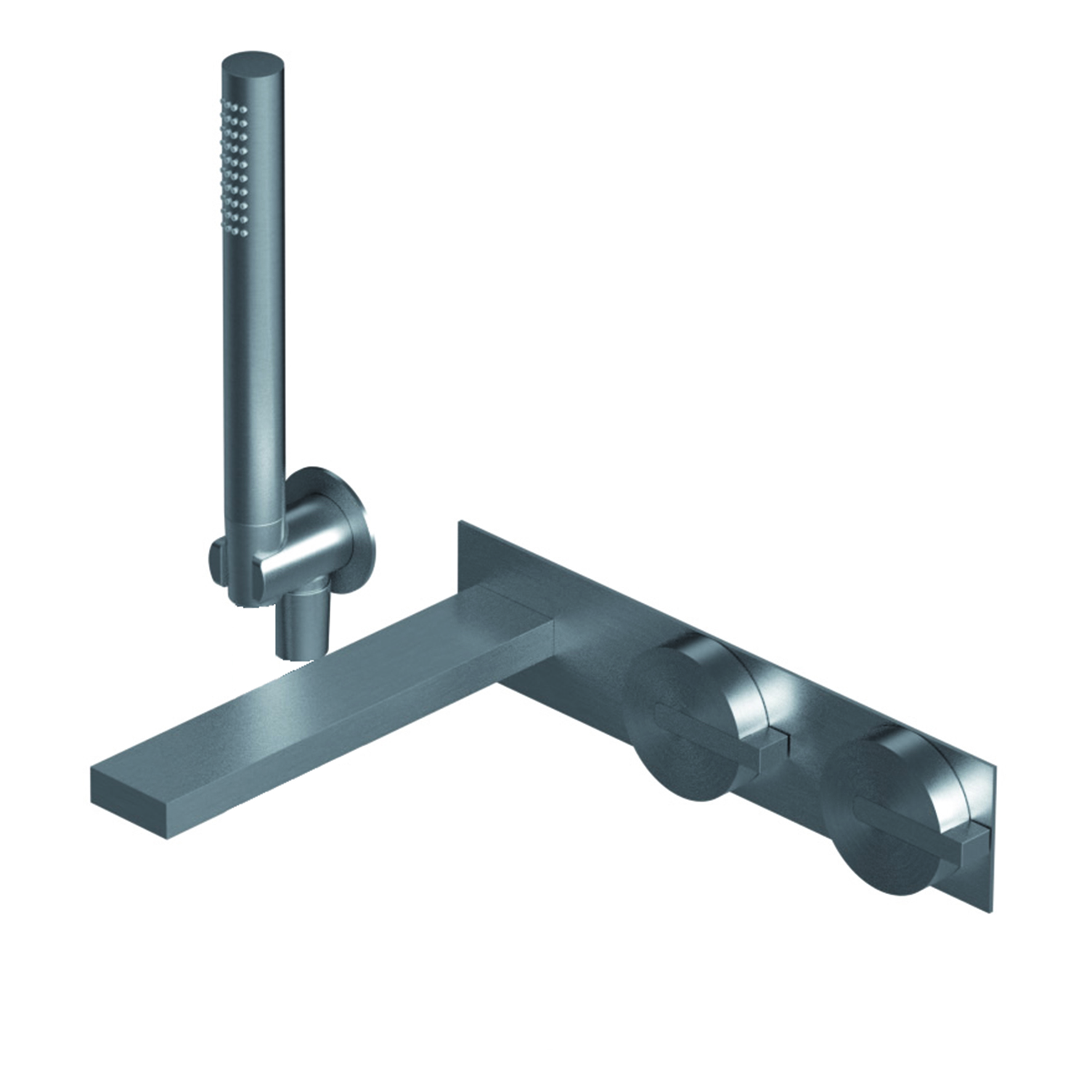 PR50EB1S2 Смеситель для ванны, однорычажный, встроенный Ritmonio DOT316