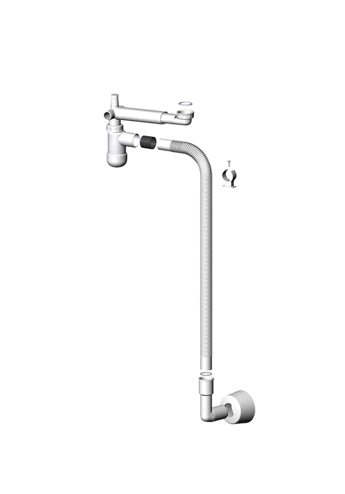 1265605 Водяной Замок Smart Для Стены И Пола Hafa 