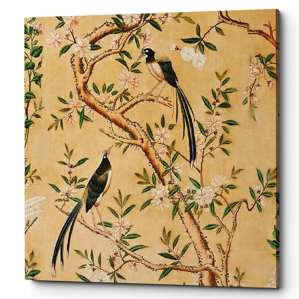 75080020 Картина «Шинуазри», версия 3 (холст, галерейная натяжка) Object Desire 