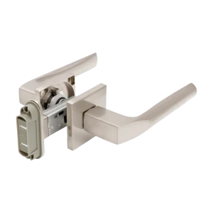 Дверная ручка на розетке Edson 26-Q2 без запирания цвет никель