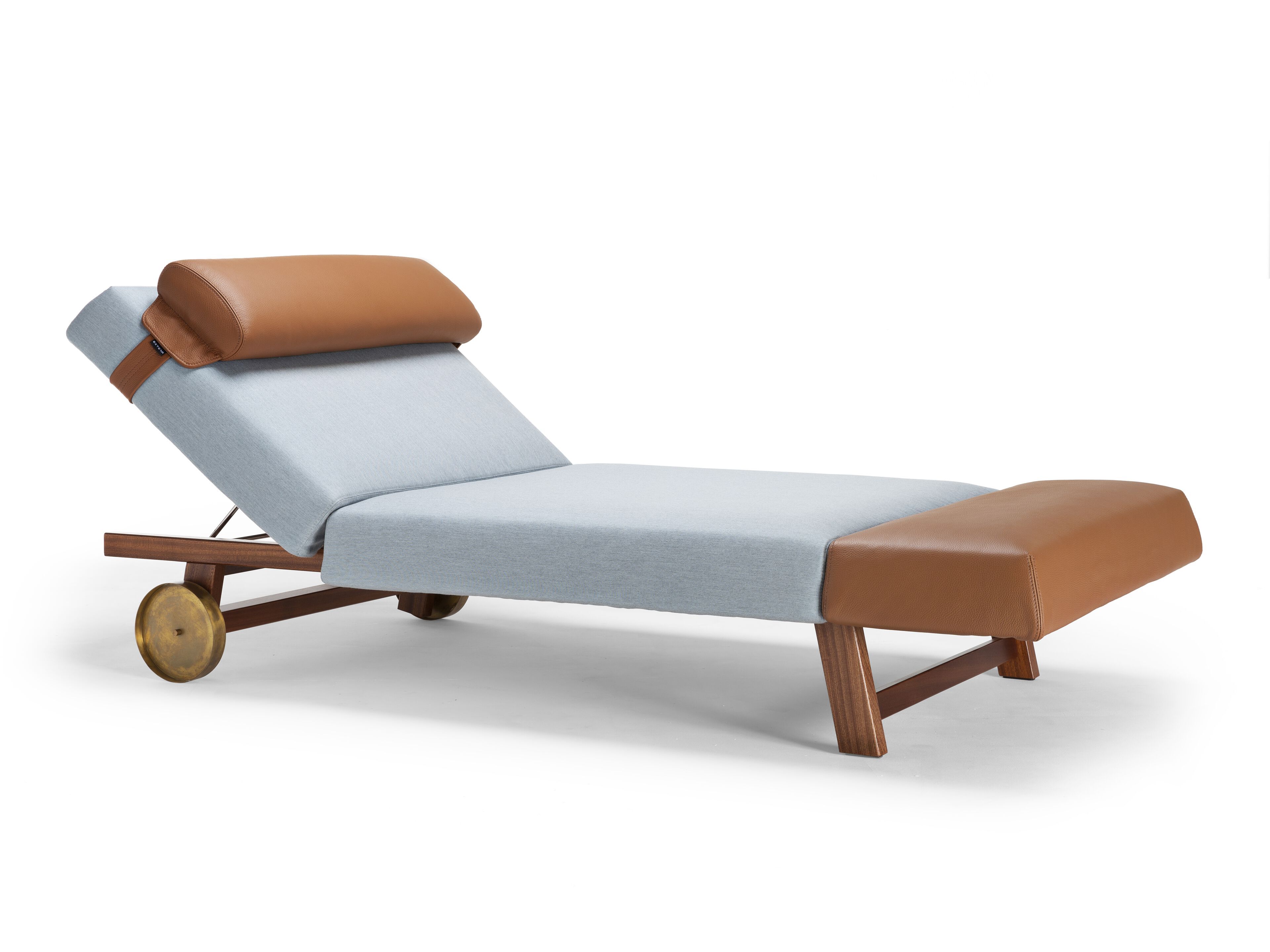 Садовая кровать с откидной спинкой из ткани Exteta 10th ARCH-00084614