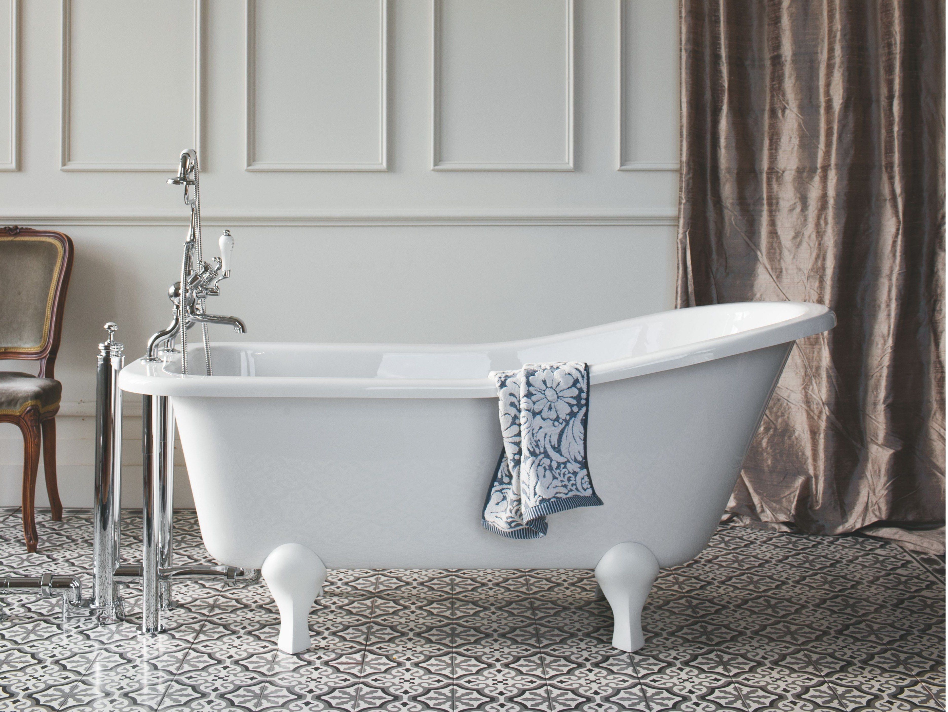 Овальная акриловая ванна на ногах Burlington BUCKINGHAM ARCH-00102839