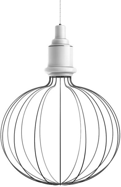 MARIONI Подвесной светильник прямого и отраженного света из керамики Edison 02190gb - Вид №1