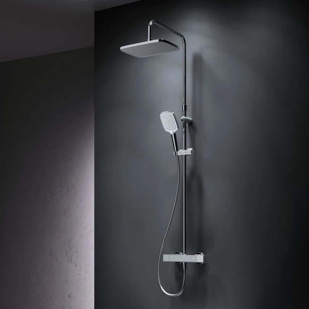 Душевая система AM.PM Flash с термостатом и 3 режимами подачи воды 89346527 STLM-1001248 - Вид №9