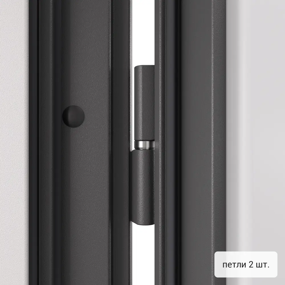 Дверь входная металлическая Термо С-2 эмаль Стелла 950 мм правая цвет белый TOREX STLM-2186190 - Вид №6