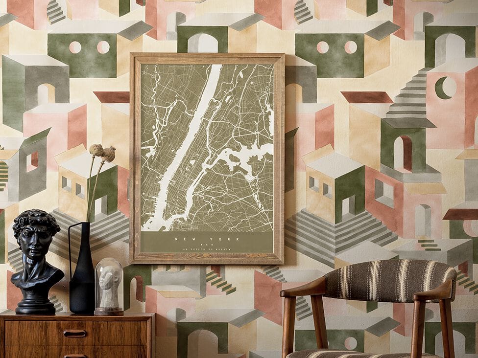 Обои с рисунком Jannelli&Volpi CHORA ARCH-00087574