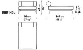 B&B Italia Outdoor 3-х местный тканевый садовый диван Ribes sun-id-1376958 - Вид №24