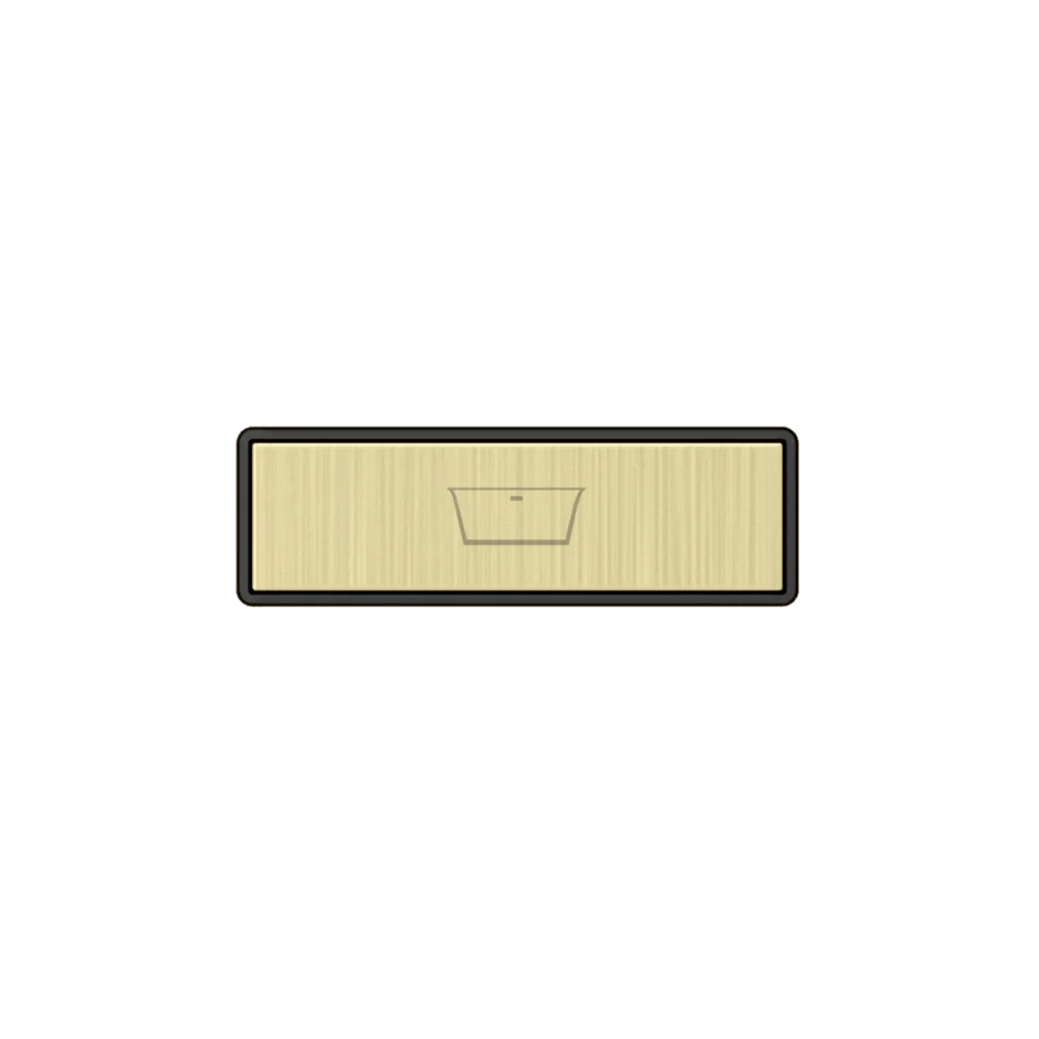SP02771 727 Gessi Hi-fi ЛАТУНЬ МАТОВАЯ PVD SP02771727