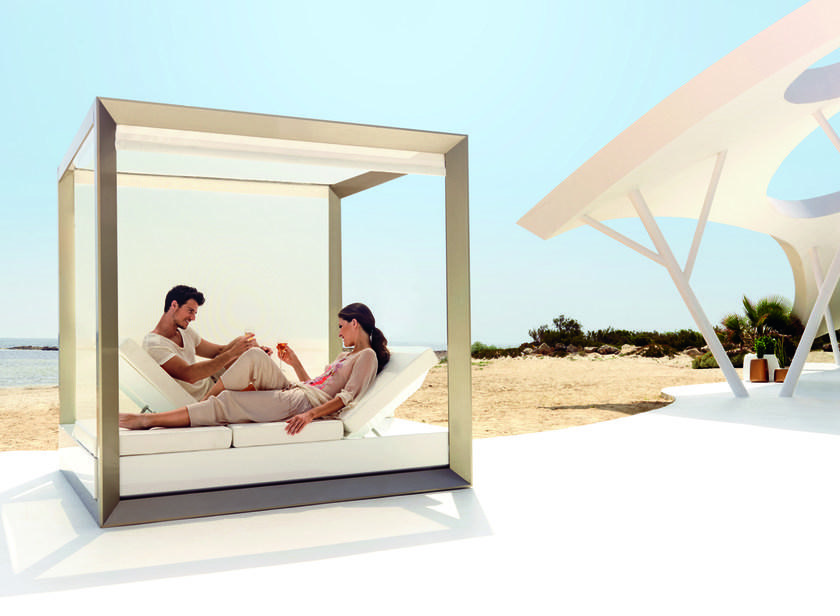 VONDOM Откидывающаяся грядка с балдахином Vela sun-id-1428270 - Вид №3