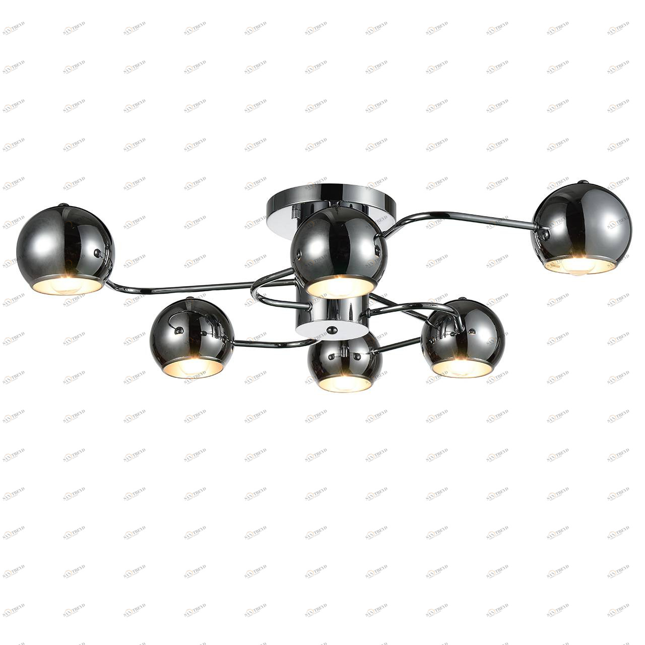 Потолочная люстра ST Luce SL854.102.06 ST LUCE ДИЗАЙНЕРСКИЕ, ШАР 058951 Хром 