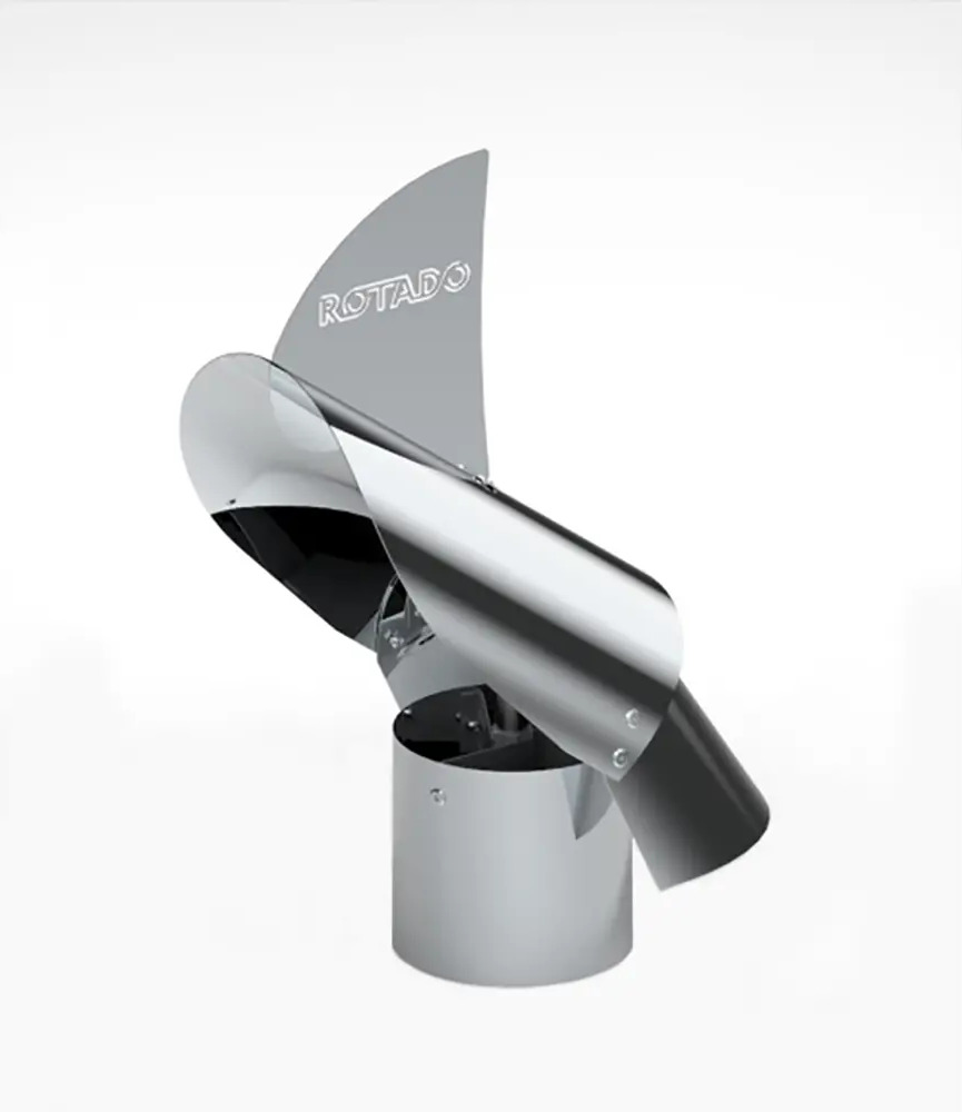 90834930 Дымодефлектор Rotado D150 нержавеющая сталь STLM-1016578