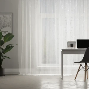 Тюль на ленте Inspire Gianni 250x280 см цвет белый 86255253 STLM-2134444