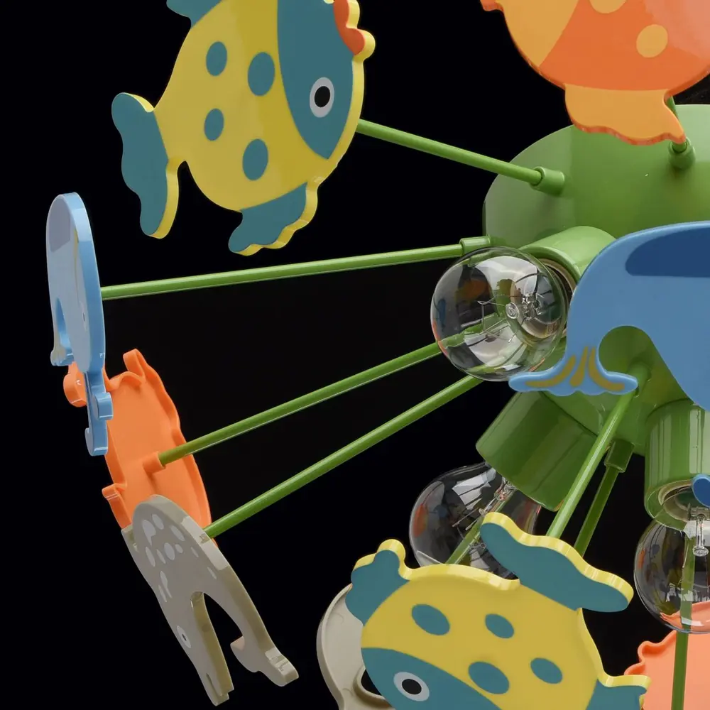 Люстра потолочная «Улыбка Рыбки», 5 ламп, 10 м² MW-Light STLM-2104547 - Вид №4