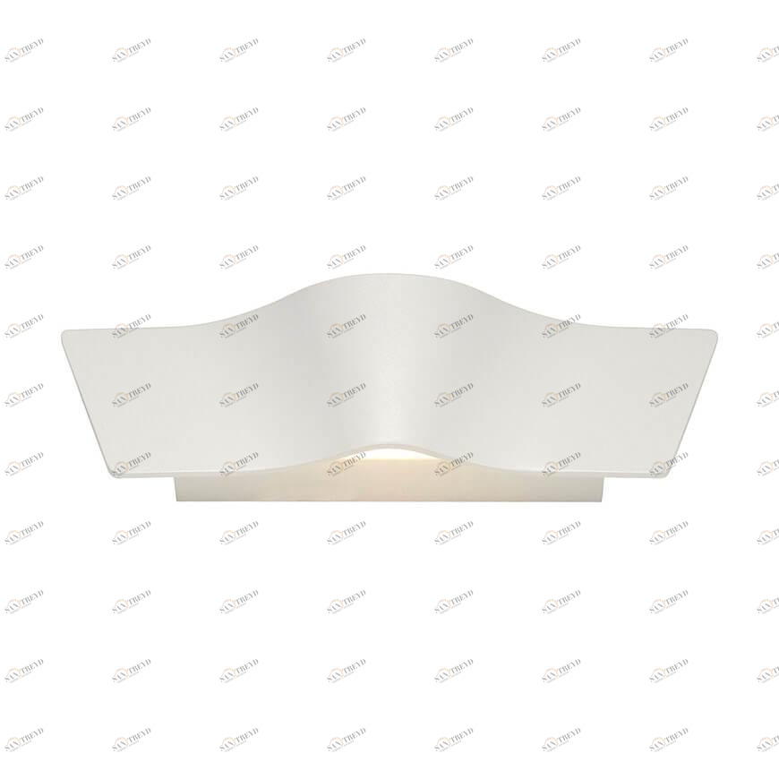 Настенный светодиодный светильник белый SLV Wave Wall 25 147821 SLV WAVE WHITE 00-3890773 Белый 