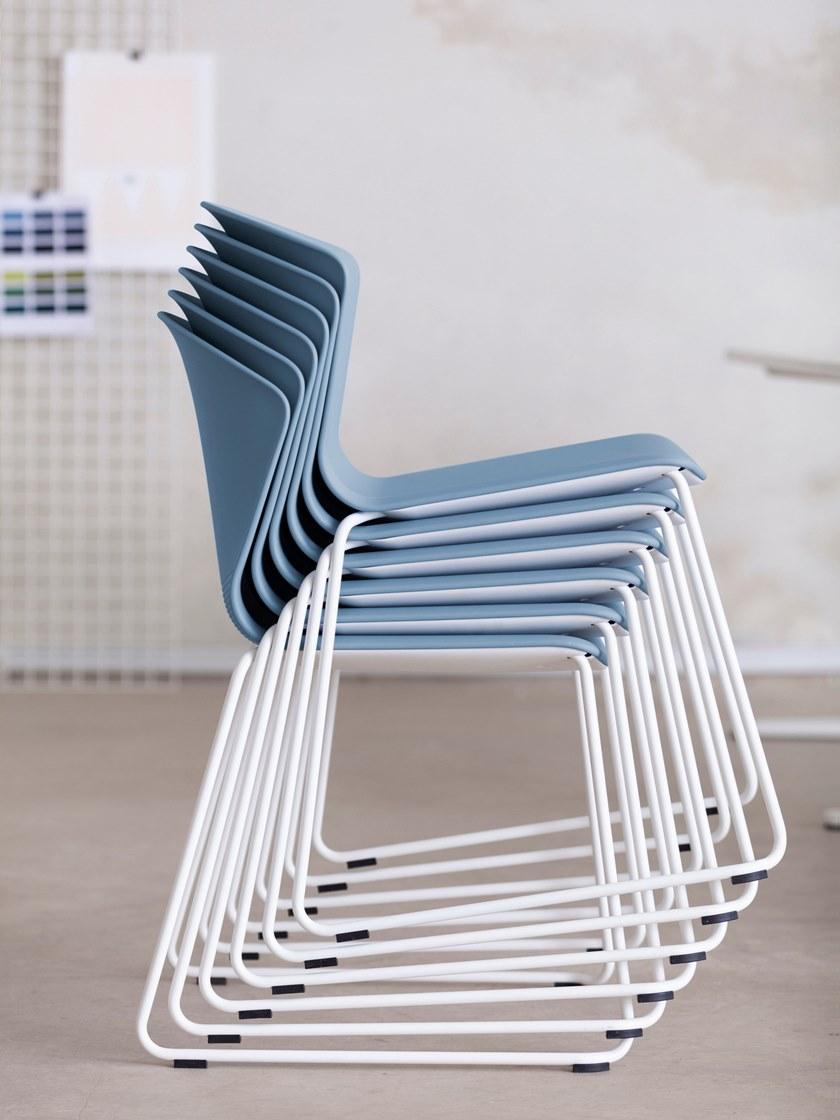 ACTIU Штабелируемое кресло-санки Whass sun-id-1404414 - Вид №12