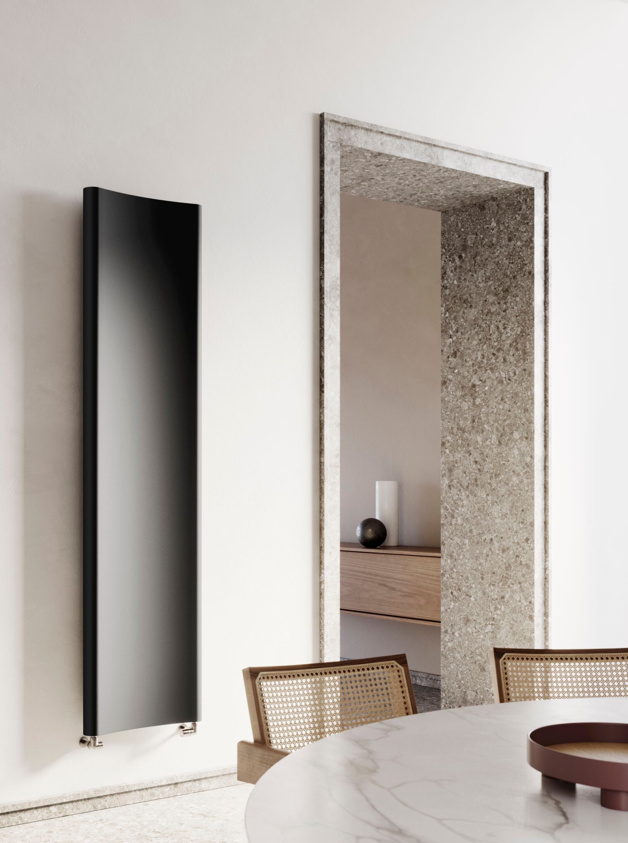 Алюминиевая вертикальная панель полотенцесушитель Caleido ARCH-00027311 - Вид №2