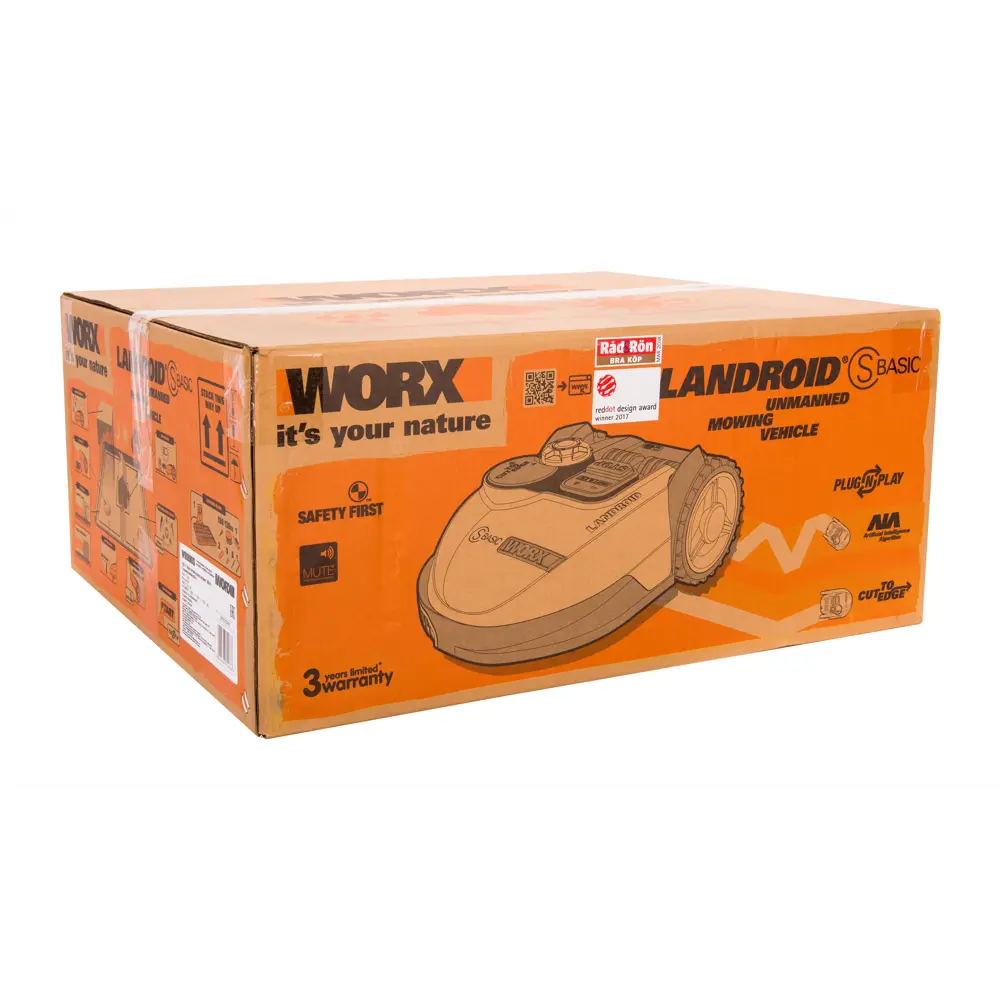Робот-газонокосилка аккумуляторная Worx Landroid S300 WR090S, 20 В, 18 см 82221081 STLM-2063720  - Вид №12