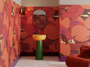 Обои с цветочными мотивами