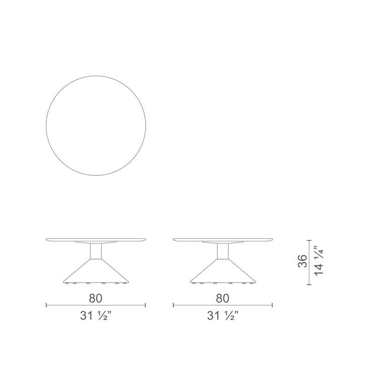 Деревянный журнальный столик CAPPELLINI LUD'O TECH ARCH-00147606 - Вид №2