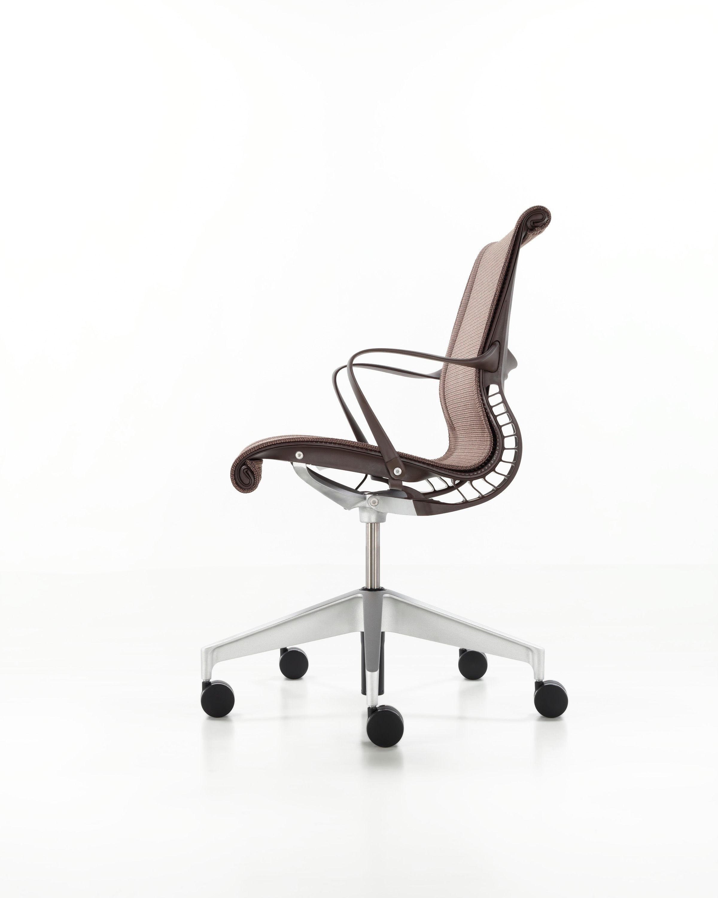 Эргономичный поворотный тканевый офисный стул с подлокотниками Herman Miller Setu ARCH-00086992 - Вид №44