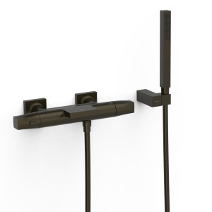 Настенный термостатический смеситель для ванны и душа-19017489KMB TRES