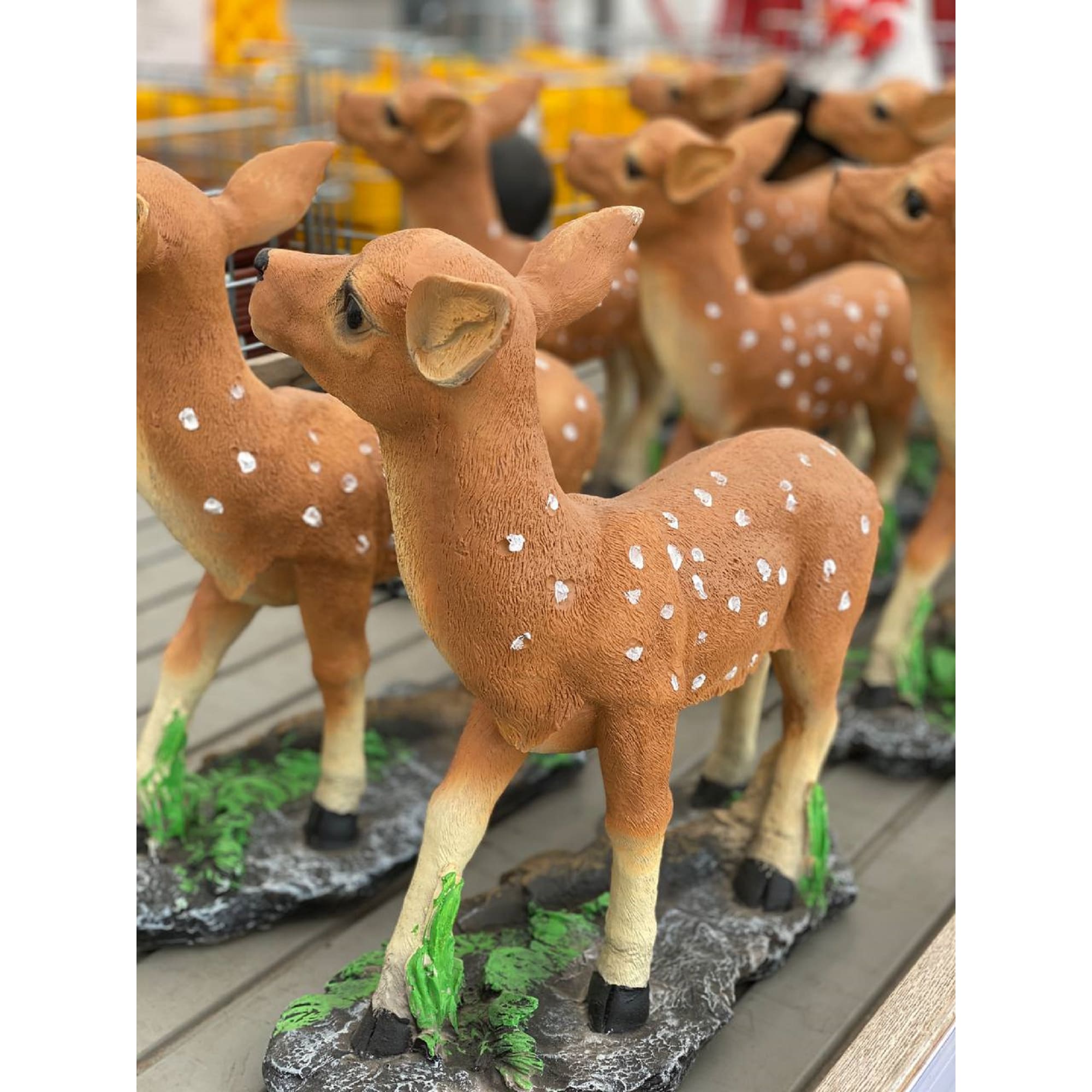 82558145 Садовая фигура «Олененок» высота 39 см Santreyd  - Вид №4