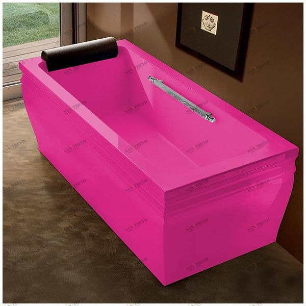 Ванна розовая Gruppo Treesse Blanque 1880 V1680-SX-R VINV1680SXR