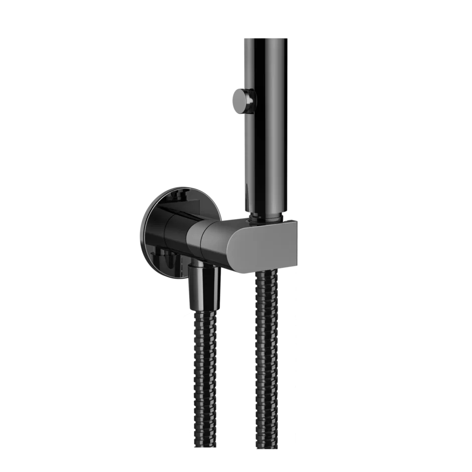 Гидробруш 45122 706 Gessi Inverso ЧЕРНЫЙ МЕТАЛЛ PVD 45122706