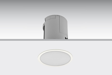 DST-38 Lens flush-mounted with metallic trim Daisalux Светильники аварийные Белый 