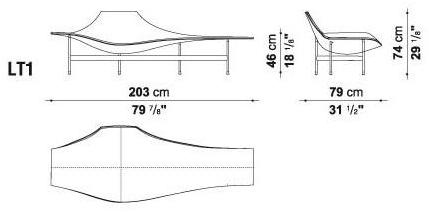 B&B Italia Шезлонг из пелле Terminal sun-id-1367990 - Вид №5
