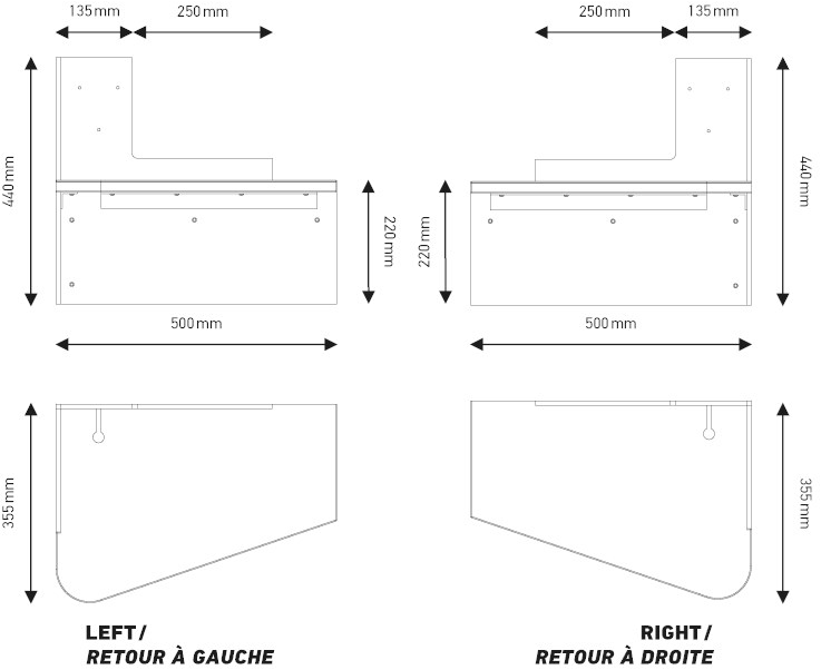 DCW éditions Подвесная тумбочка из стали и дерева Le mobilier de gras sun-id-1395807 - Вид №4